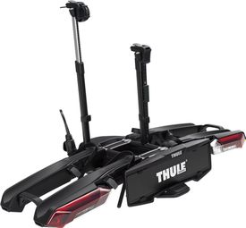 Hitch Mounted Bike Carrier 2 Bikes Black