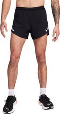 4in Split Shorts Black Men's