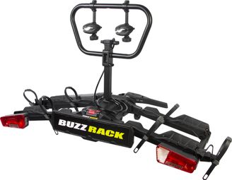 Pro 2 Bike Carrier on Hitch Ball - 13 Pin - 2 Bikes (E-bike Compatible) Black