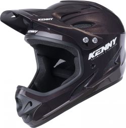 Down Hill Solid Black Full-Face Helmet