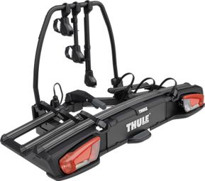 Towbar Bike Rack - 3 Bikes (E-Bikes Compatible) Black